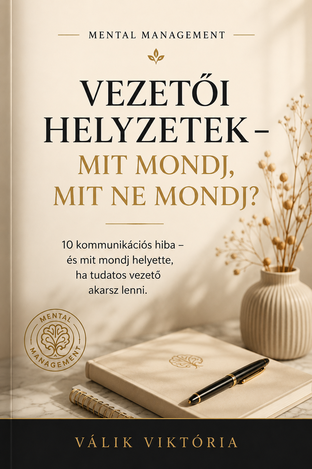 Vezetői helyzetek e-book borító